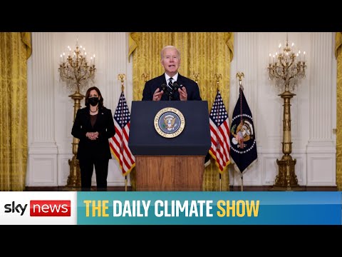 You are currently viewing Watch live: Biden hails US climate spending ‘significant investment’