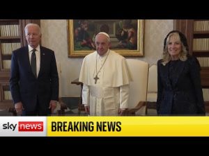 Read more about the article Breaking: President Joe Biden and Pope Francis meet in the Vatican