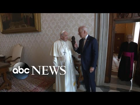 You are currently viewing ABC NEWS LIVE: President Biden meets with Pope Francis