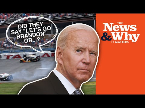 Read more about the article ‘LET’S GO BRANDON’? Reporter COVERS UP Anti-Biden Chant at Race | The News & Why It Matters | Ep 876