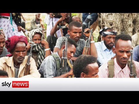 Read more about the article Ethiopia civil war: Thousands of troops assemble on highway to front line in bloody conflict