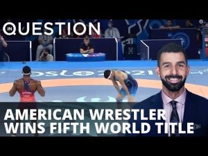 Read more about the article American wrestler wins fifth world title to tie record