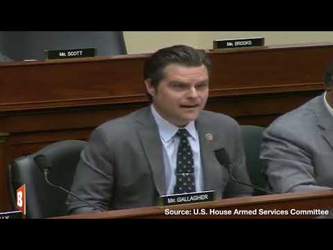 Read more about the article Matt Gaetz to Military Leaders: “If We Didn’t Have a President So Addled, You All Would Be Fired”