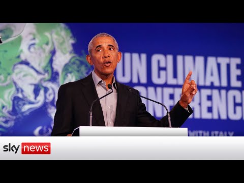 You are currently viewing COP26: Barack Obama says world ‘still falling short’ on climate change