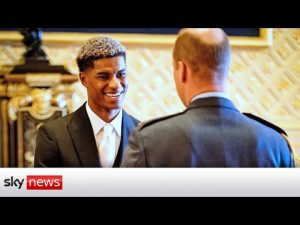 Read more about the article Marcus Rashford honoured at Windsor