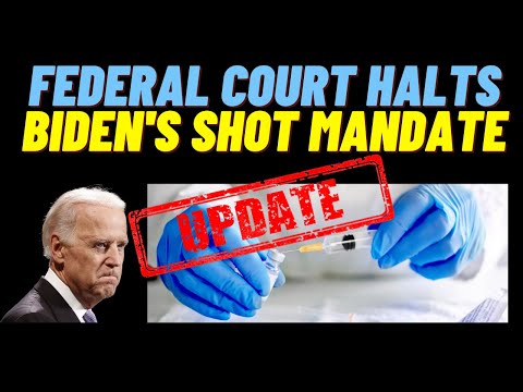 You are currently viewing UPDATE: US Court of Appeals Halts Biden’s Shot Mandate