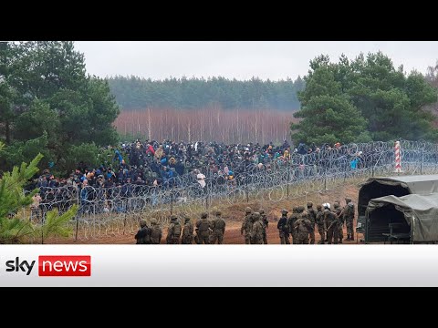 You are currently viewing Tension increases on Belarus Poland border