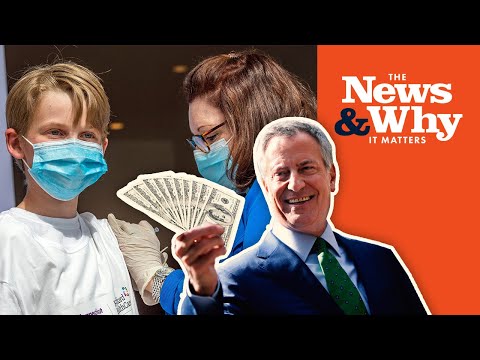 You are currently viewing Creepy Bill de Blasio Wants to PAY YOUR KIDS to Get VAXXED | The News & Why It Matters | Ep 902