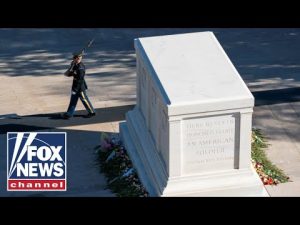 Read more about the article Ceremonial flag folding for the 100th anniversary of the Tomb of the Unknown Soldier