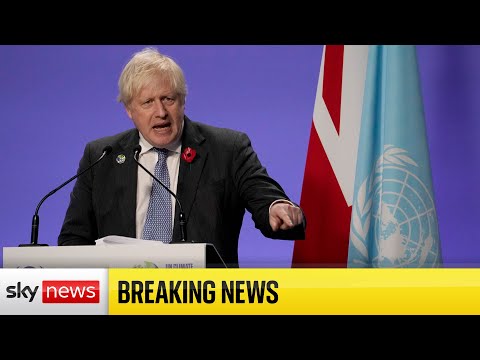 You are currently viewing COP26: Boris Johnson pleads for compromise saying ‘we cannot sit on our hands’