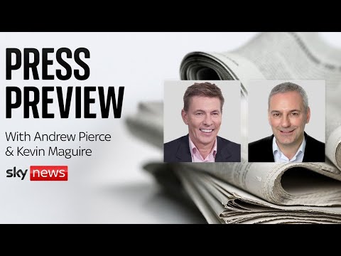 You are currently viewing The Press Preview: With Andrew Pierce and Kevin Maguire