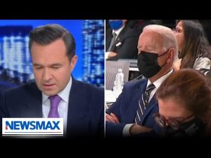 Read more about the article Greg begins his show ‘asleep’ like “Sleepy Joe Biden” | Greg Kelly Reports on Newsmax