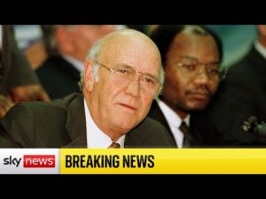 Read more about the article South Africa’s last apartheid president, FW de Klerk dies, aged 85