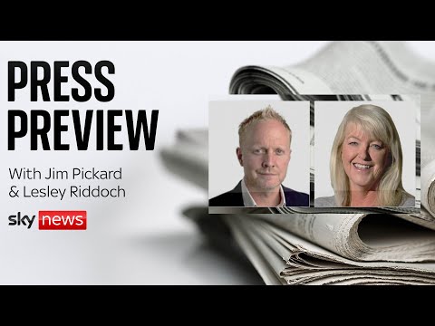 You are currently viewing The Press Preview: With Jim Pickard and Lesley Riddoch