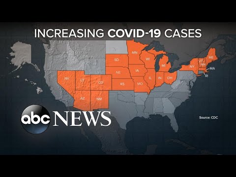 You are currently viewing COVID-19 cases rising in 22 states