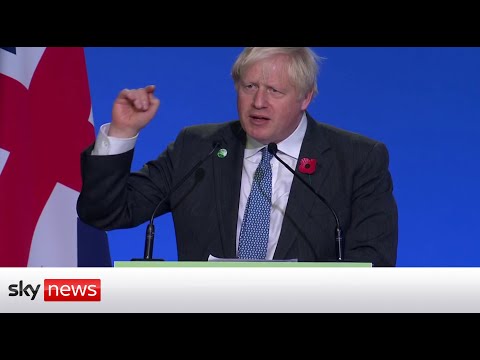 You are currently viewing COP26: Boris Johnson calls target on aviation emissions ‘pathetic’