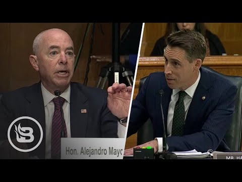 Read more about the article Hawley Leaves DHS Sec. Mumbling After He Asks How Involved Kamala Is at the Border