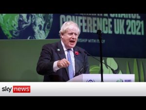 Read more about the article Watch live: Prime Minister Boris Johnson holds COP26 news conference