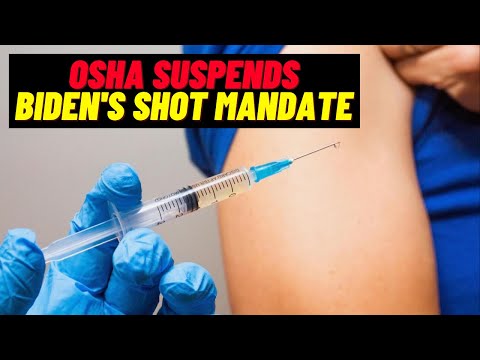 Read more about the article OSHA Suspends Biden’s Shot Mandate