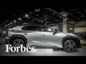 Read more about the article Toyota Gets Into The EV Game With The Fully Electric bZ4X Crossover | Forbes