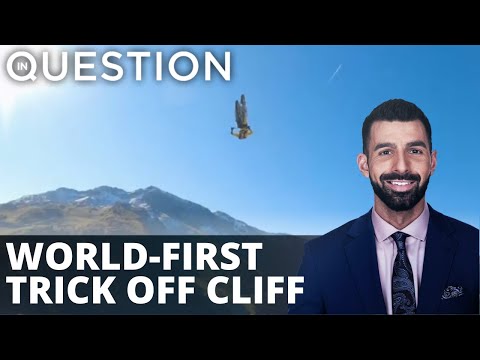 You are currently viewing VIDEO: French FMX daredevil lands world-first trick off cliff