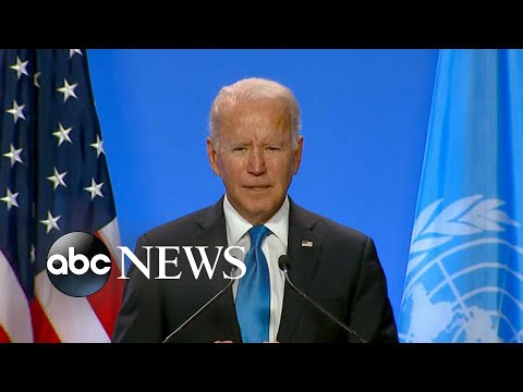 You are currently viewing Biden holds press conference in Glasgow