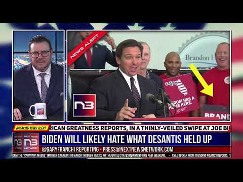 You are currently viewing Biden Will Likely Hate What Desantis Held Up To Camera In Brandon, Florida This Week