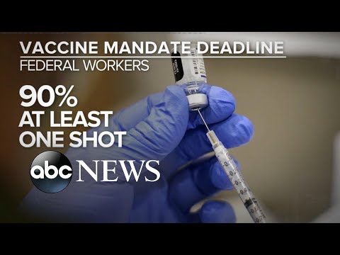 You are currently viewing Vaccine deadline approaches for 3.5 million federal employees