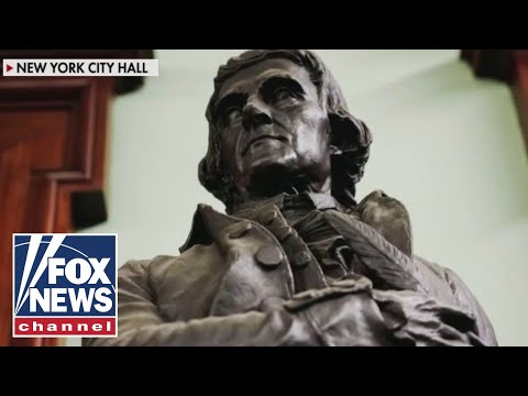 You are currently viewing Thomas Jefferson statue removed from New York City Hall