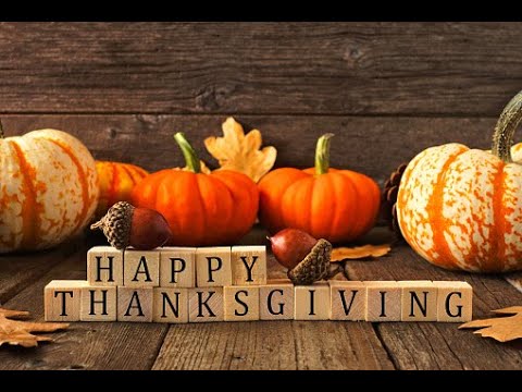 Read more about the article Happy Thanksgiving!