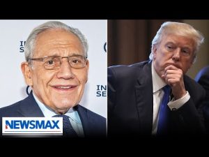 Read more about the article Trump slams “con man” Bob Woodward over China war claims