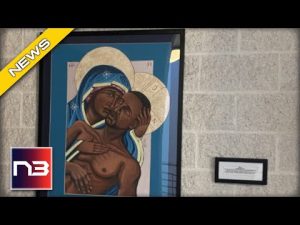 Read more about the article Students Outraged At Painting of George Floyd as Jesus Christ Displayed At University