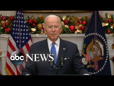 You are currently viewing Biden addresses nation on omicron variant | ABC News