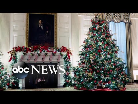 You are currently viewing First lady Jill Biden unveils White House holiday decorations