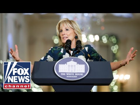 Read more about the article Media gushes over Jill Biden’s Christmas decor after years of knocking Melania Trump