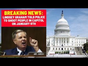 Read more about the article Breaking News: Lindsey Graham Told Police To Shoot People in Capitol on January 6th