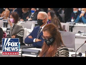 Read more about the article Biden appears to fall asleep during COP26 Climate Summit remarks