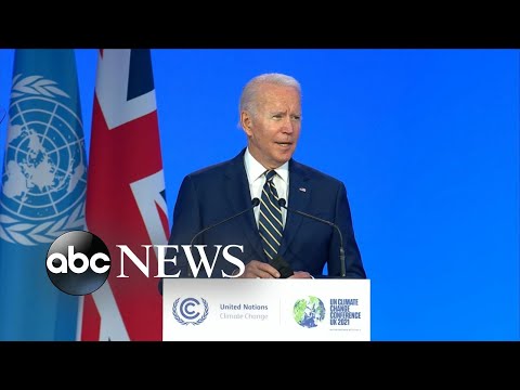 You are currently viewing President Biden delivers remarks at UN climate change conference