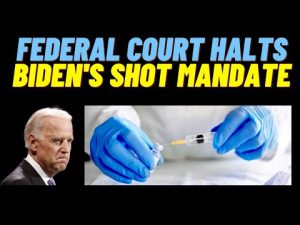 Read more about the article US Court of Appeals Halts Biden’s Shot Mandate