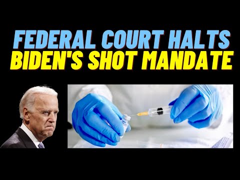 You are currently viewing US Court of Appeals Halts Biden’s Shot Mandate