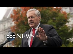 Read more about the article Mark Meadows faces contempt vote and latest on Jan. 6 investigation