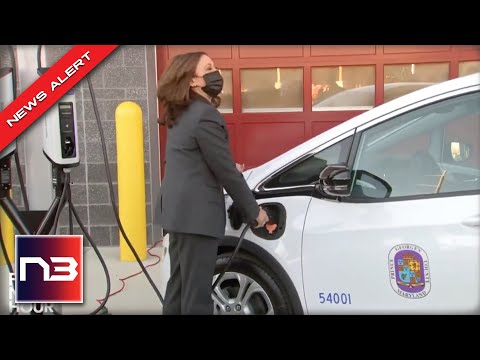 You are currently viewing Kamala Walks Up To Electric Car And Then Gets On The Struggle Bus