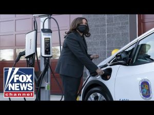 Read more about the article Kamala Harris mocked for being unable to charge electric car