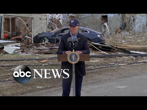 You are currently viewing Biden delivers remarks to storm victims in Kentucky