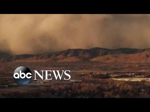 You are currently viewing Drone footage shows massive dust storm sweeping across mountains in Colorado