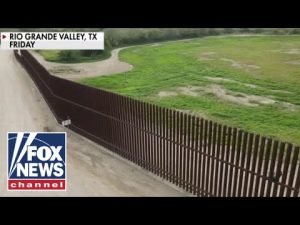 Read more about the article Texas unveils first stretch of border wall funded by the state