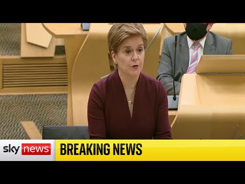 You are currently viewing BREAKING: Nicola Sturgeon introduces new restrictions from Boxing Day and cancels Hogmanay