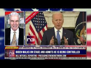 Read more about the article Biden Walks on Stage and Admits He is Being Controlled