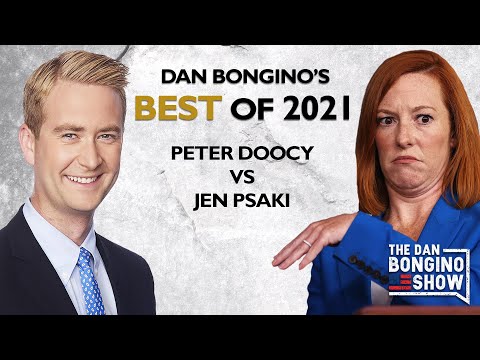 Read more about the article Dan Bongino’s Best of 2021: Peter Doocy vs. Jen Psaki – The Dan Bongino Show®