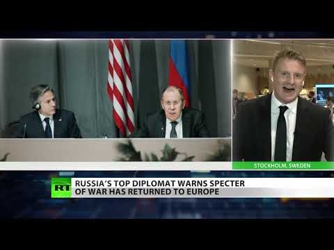 You are currently viewing FULL SHOW: WAR OF WORDS: Blinken & Lavrov Trade Jabs Over Ukraine